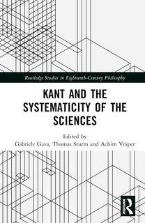 Front cover_Kant and the Systematicity of the Sciences