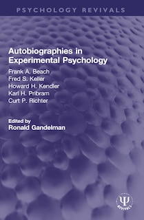 Front cover_Autobiographies in Experimental Psychology