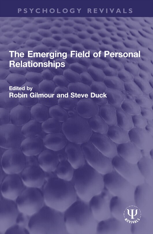 Front cover_The Emerging Field of Personal Relationships
