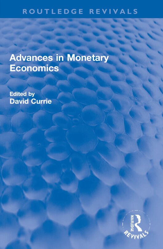 Front cover_Advances in Monetary Economics