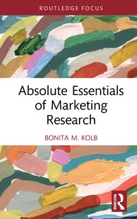 Front cover_Absolute Essentials Of Marketing Research