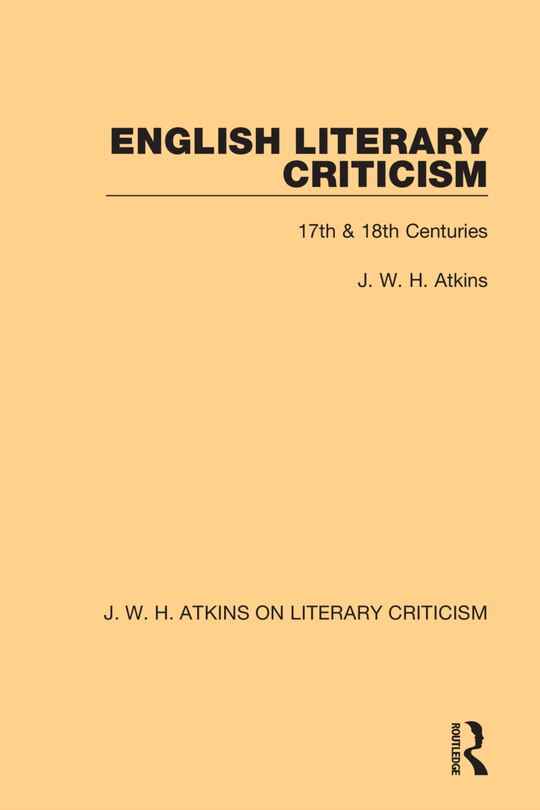 Front cover_English Literary Criticism