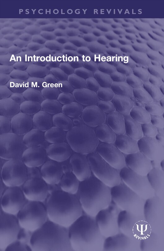 Couverture_An Introduction to Hearing