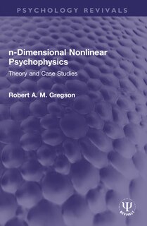 Front cover_n-Dimensional Nonlinear Psychophysics