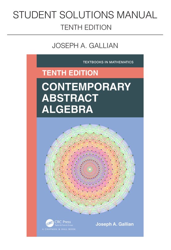 Front cover_Student Solutions Manual For Gallian's Contemporary Abstract Algebra