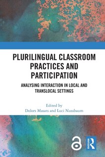 Couverture_Plurilingual Classroom Practices and Participation