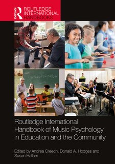 Couverture_Routledge International Handbook of Music Psychology in Education and the Community