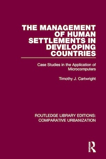 Front cover_The Management Of Human Settlements In Developing Countries