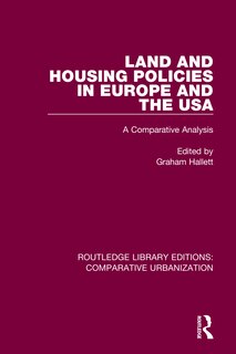 Front cover_Land And Housing Policies In Europe And The Usa