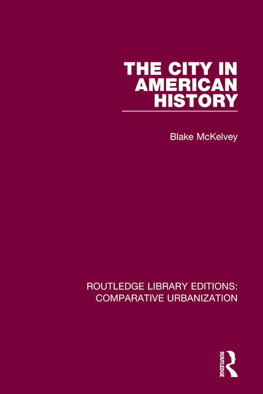 Front cover_The City in American History