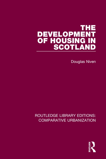 Front cover_The Development of Housing in Scotland