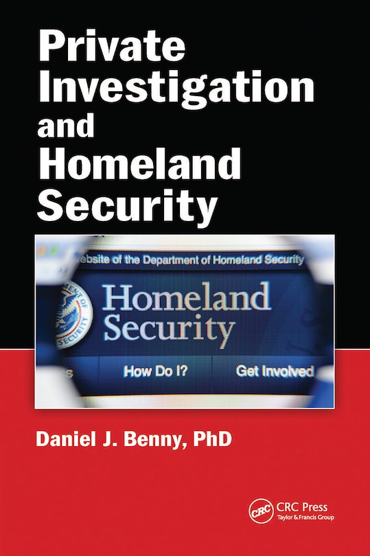 Front cover_Private Investigation And Homeland Security