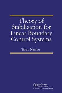 Couverture_Theory Of Stabilization For Linear Boundary Control Systems