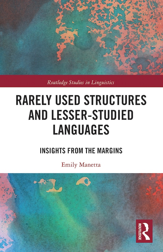 Front cover_Rarely Used Structures And Lesser-studied Languages