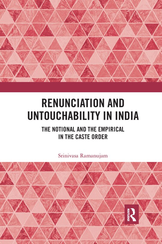 Couverture_Renunciation And Untouchability In India