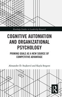 Front cover_Cognitive Automation and Organizational Psychology