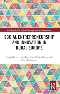 Front cover_Social Entrepreneurship And Innovation In Rural Europe