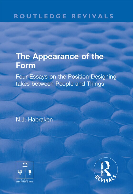 Front cover_The Appearance of the Form