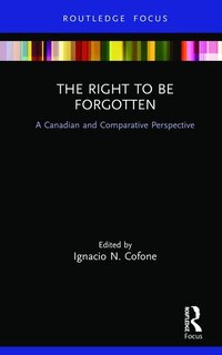 Front cover_The Right To Be Forgotten
