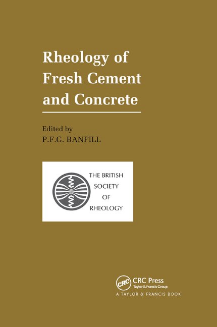 Front cover_Rheology Of Fresh Cement And Concrete