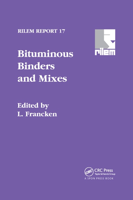 Front cover_Bituminous Binders And Mixes