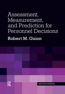 Couverture_Assessment, Measurement, And Prediction For Personnel Decisions