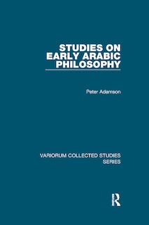 Couverture_Studies On Early Arabic Philosophy