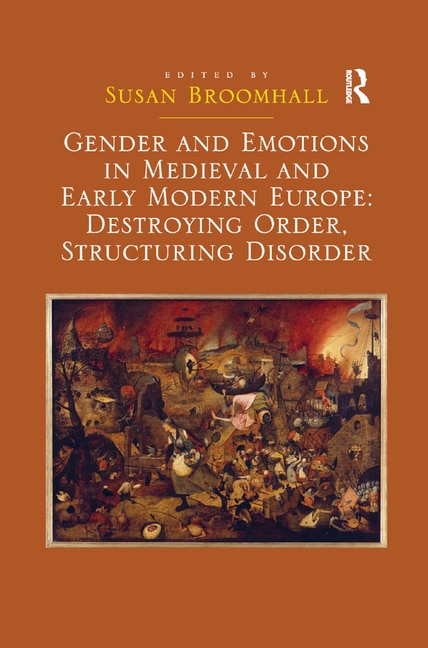 Couverture_Gender And Emotions In Medieval And Early Modern Europe