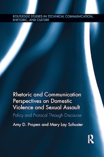 Front cover_Rhetoric And Communication Perspectives On Domestic Violence And Sexual Assault