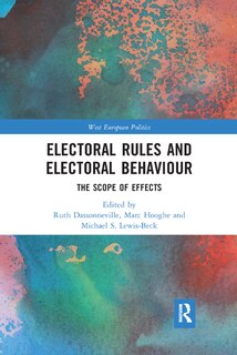 Couverture_Electoral Rules And Electoral Behaviour
