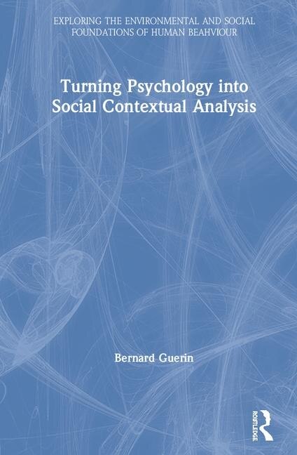 Front cover_Turning Psychology Into Social Contextual Analysis