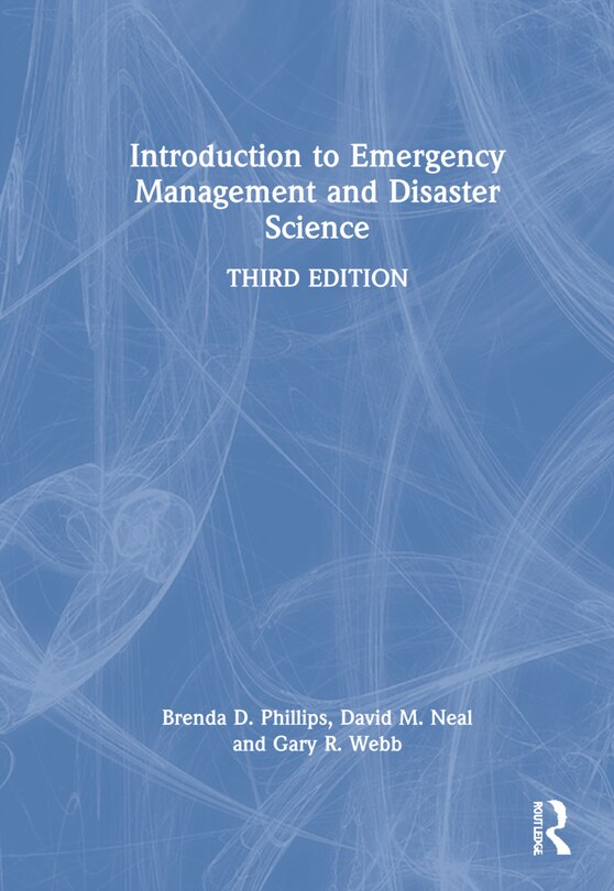 Front cover_Introduction To Emergency Management And Disaster Science