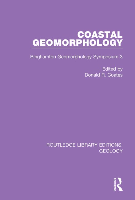 Front cover_Coastal Geomorphology