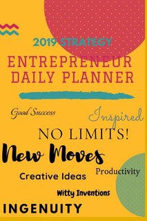 Couverture_2019 Entrepreneurs Daily Planner