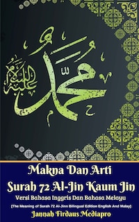 Front cover_Makna Dan Arti Surah 72 Al-jin Kaum Jin Versi Bahasa Inggris Dan Bahasa Melayu