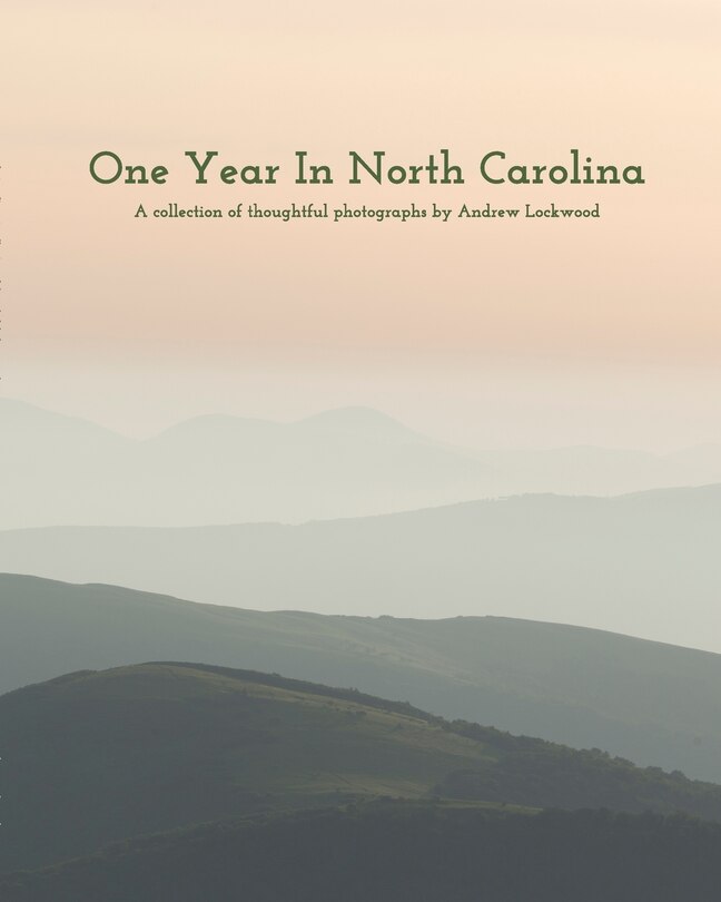 Couverture_One Year In North Carolina