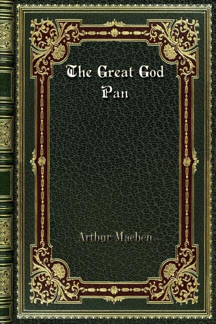 Couverture_The Great God Pan