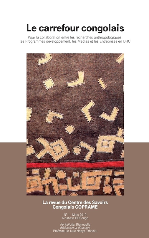 Front cover_Le Carrefour Congolais