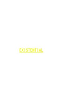 Front cover_Existential