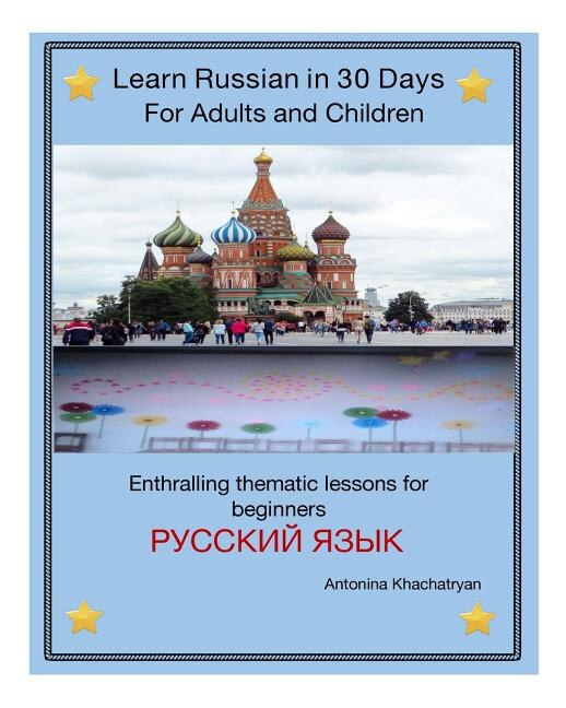 Front cover_Learn Russian in 30 Days for Adults and Children