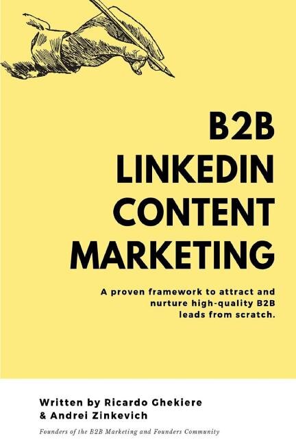Couverture_B2B LinkedIn Content Marketing