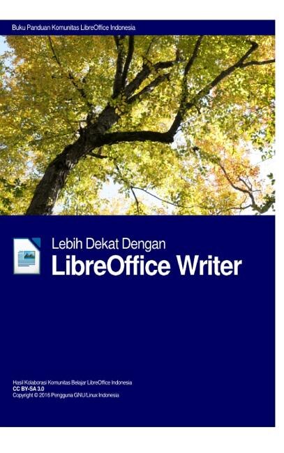 Front cover_Lebih Dekat Dengan LibreOffice Writer Hardcover Edition