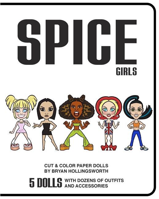 Couverture_Spice Girl Cut and Color Paper Dolls