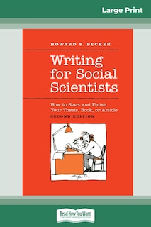 Front cover_Writing for Social Scientists