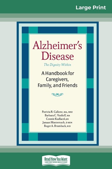Front cover_Alzheimer's Disease (16pt Large Print Edition)