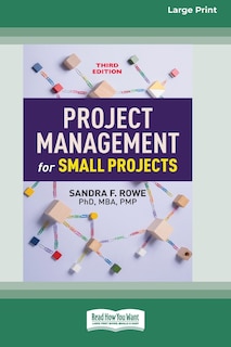 Front cover_Project Management for Small Projects, Third Edition
