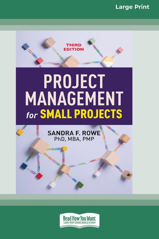 Front cover_Project Management for Small Projects, Third Edition