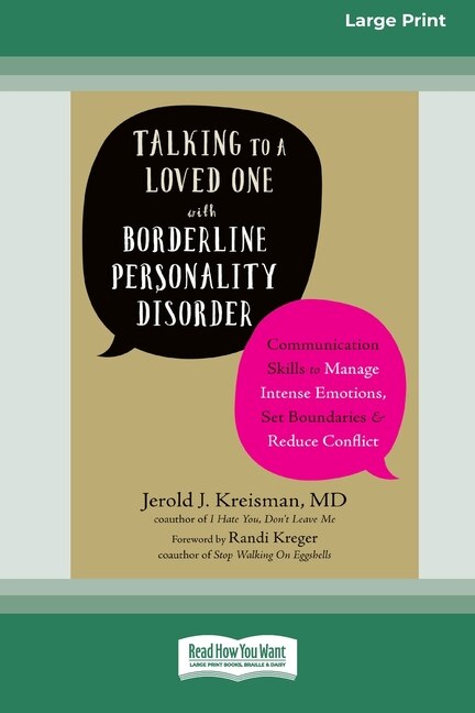 Front cover_Talking to a Loved One with Borderline Personality Disorder