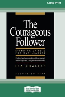 Front cover_The Courageous Follower [Standard Large Print 16 Pt Edition]