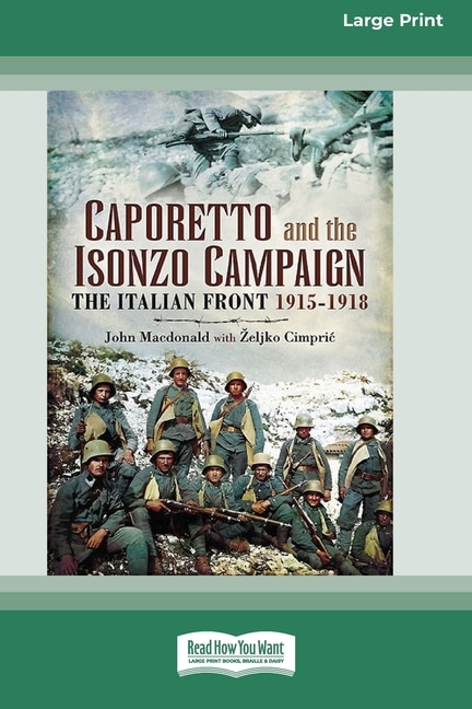 Front cover_Caporetto and Isonzo Campaign